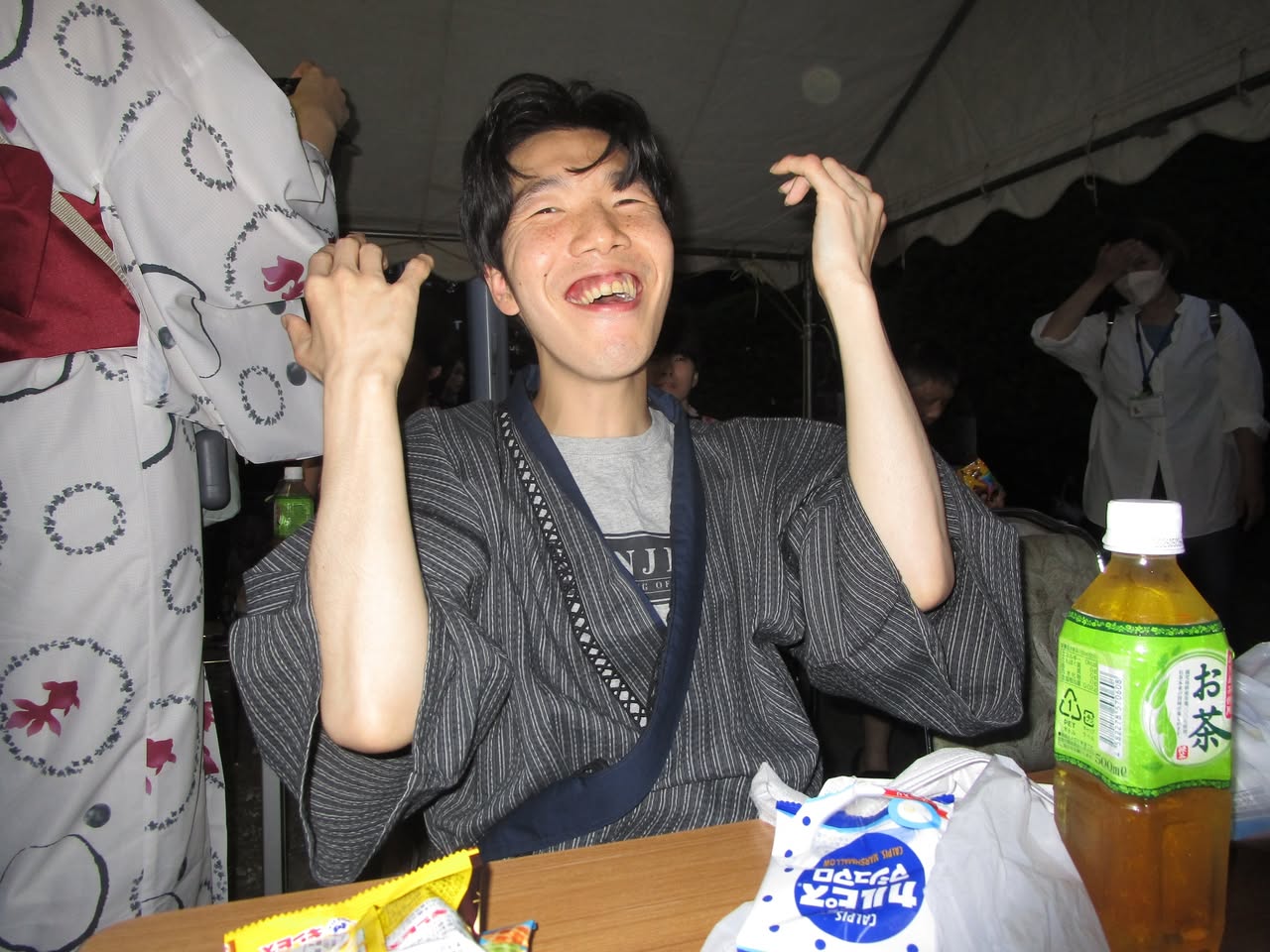 「三ヶ木ほたる祭り」の様子1