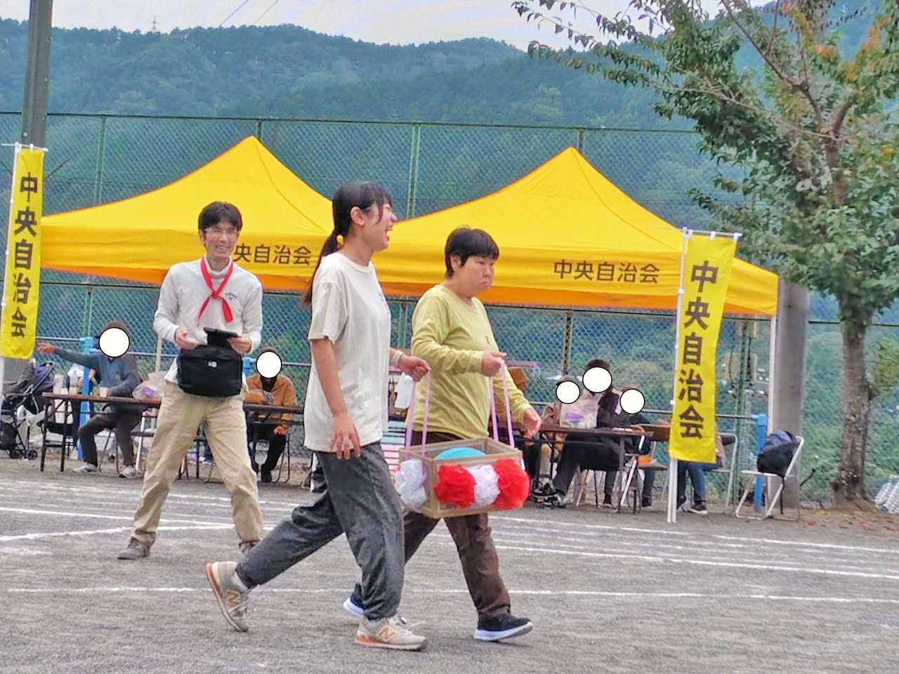 千木良地区運動会に参加1