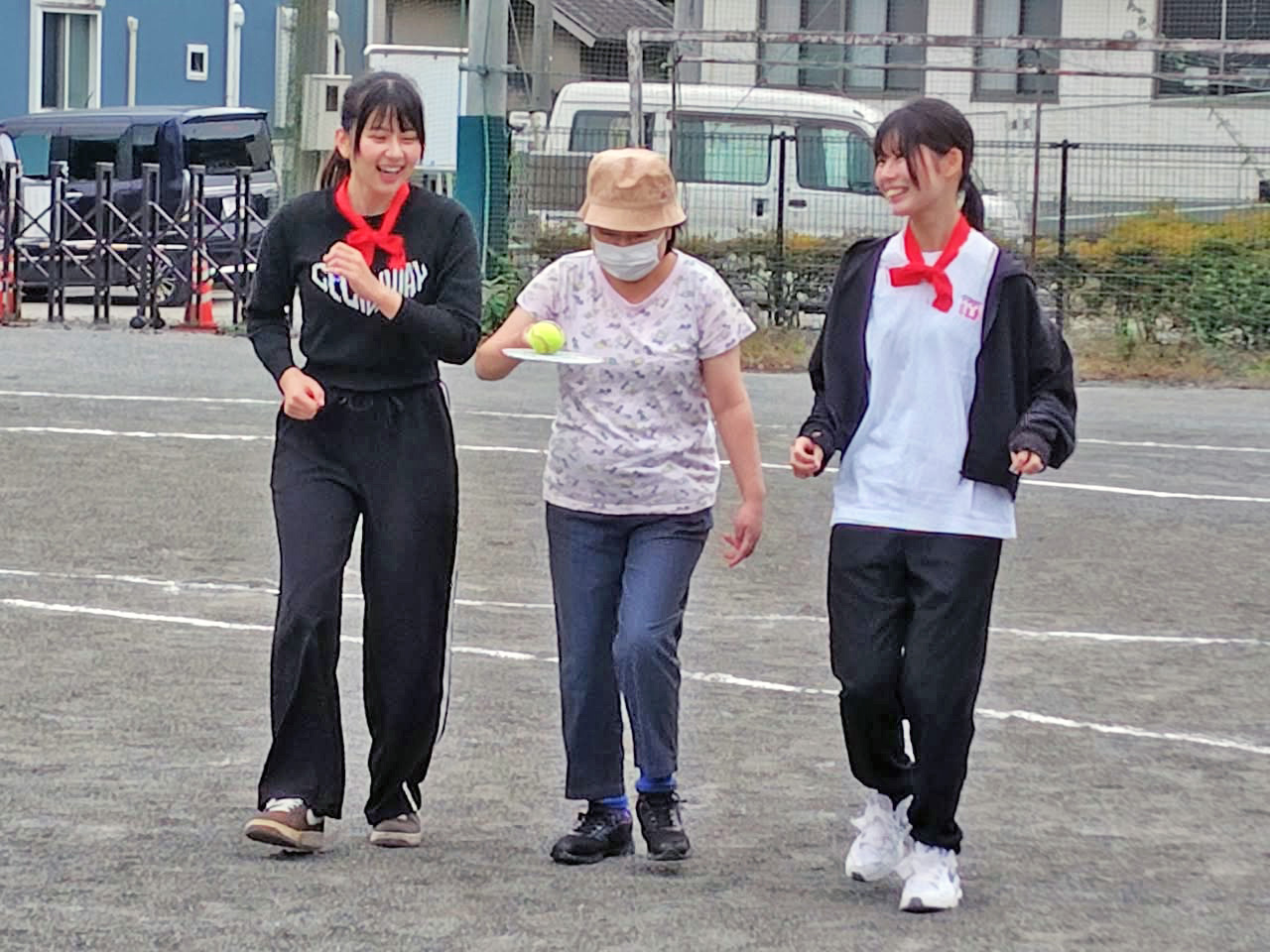 千木良地区運動会に参加2