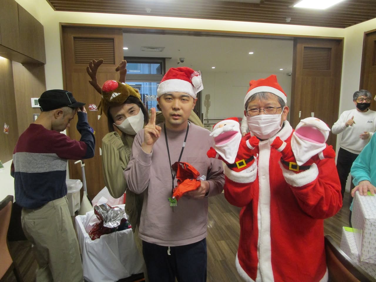 園のクリスマス会を開催 1